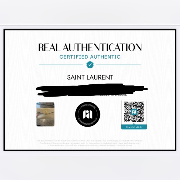 YSL Uptown Beige Pouch - Picture 16 of 16